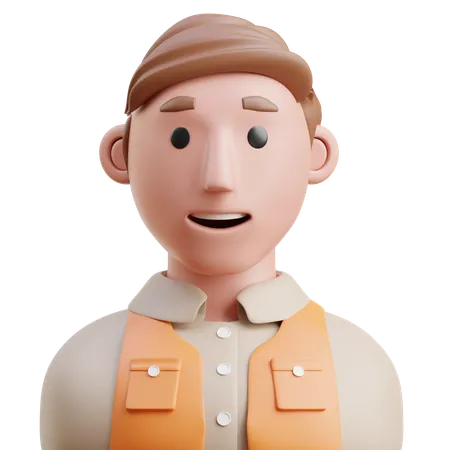 Journalist  3D Icon