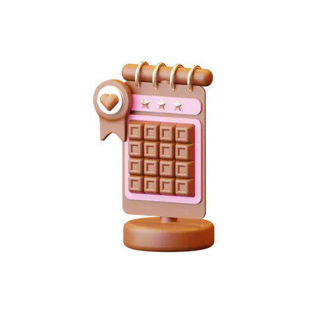 Journée du chocolat  3D Icon