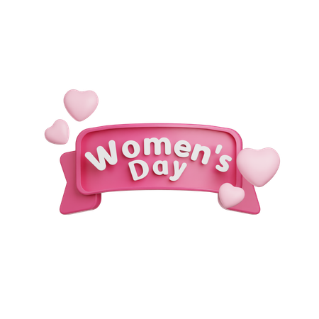Journée de la femme  3D Icon