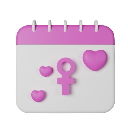 Journée de la femme  3D Icon