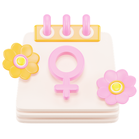 Journée de la femme  3D Icon