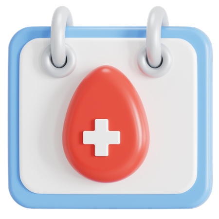 Journée du don de sang  3D Icon