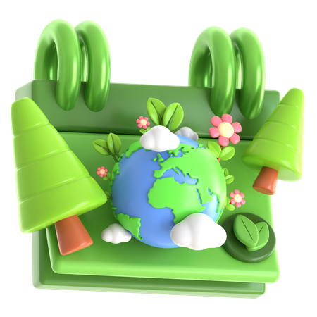 Journée de l'écologie  3D Icon