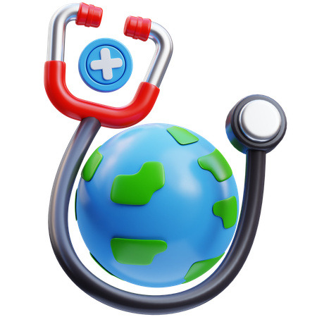 Journée_mondiale_de_santé  3D Icon
