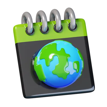 Journée mondiale de la Terre  3D Icon