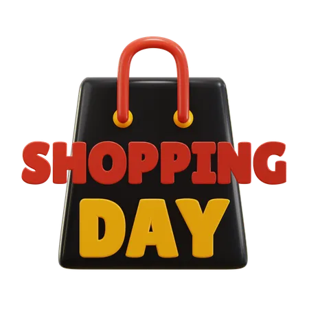 Jour de shopping  3D Icon