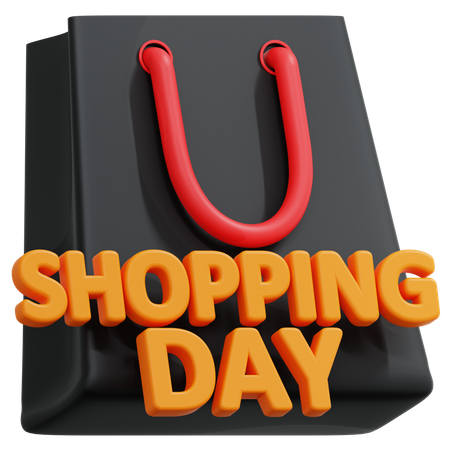 Jour de shopping  3D Icon