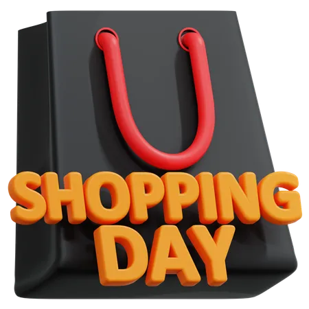 Jour de shopping  3D Icon