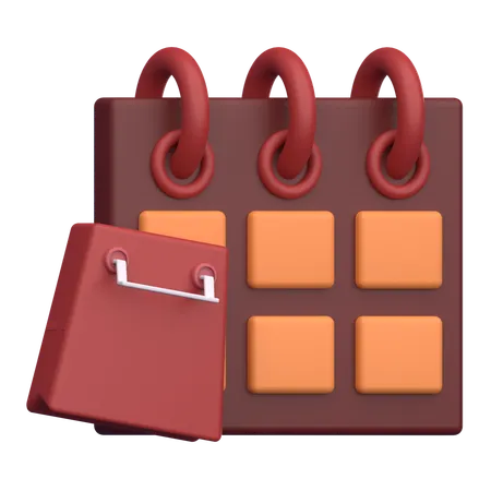 Jour de shopping  3D Icon