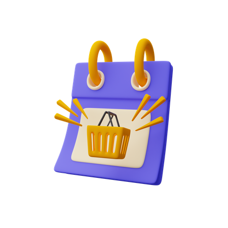 Jour de shopping  3D Icon