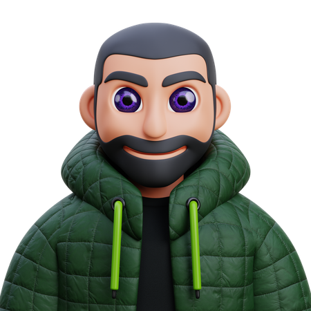 Hombre joven  3D Icon