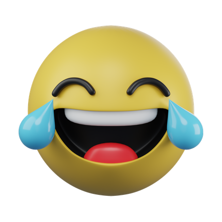 Joy Emoji  3D Icon