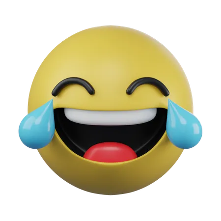 Joy Emoji  3D Icon