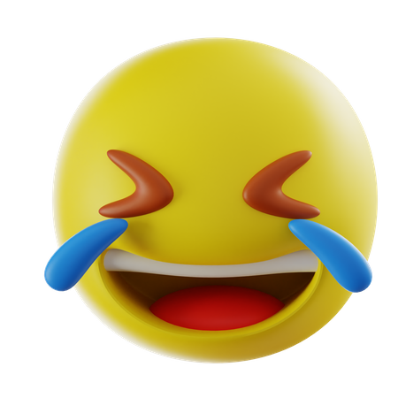 Joy Face  3D Icon