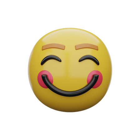 Emoji heureux  3D Emoji