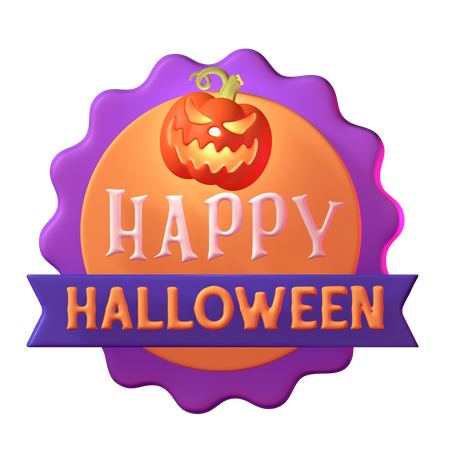 Joyeux Halloween  3D Icon