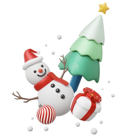 Joyeux noël élément  3D Icon