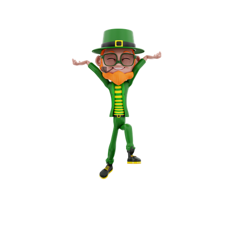 Joyeux saint patrick  3D Illustration