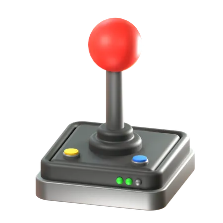 Joystick 2  3D Icon