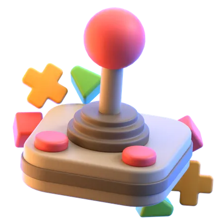 Joystick  3D Icon