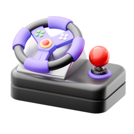 Joystick  3D Icon