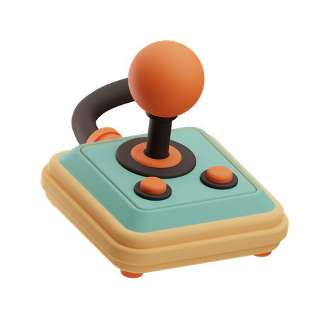 Joystick  3D Icon