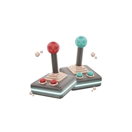 Joystick  3D Icon