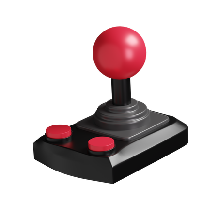 Joystick  3D Illustration