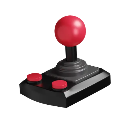 Joystick  3D Illustration