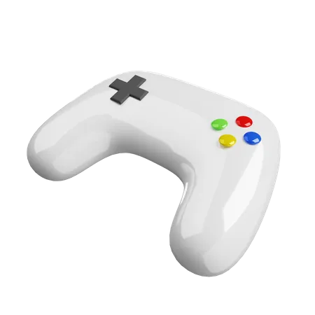 3 D Illustration Icon Of Controller Game Slightly View 3D Illustration
