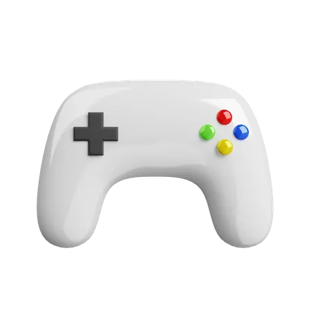3 D Illustration Icon Of Controller Game Front View 3D Illustration