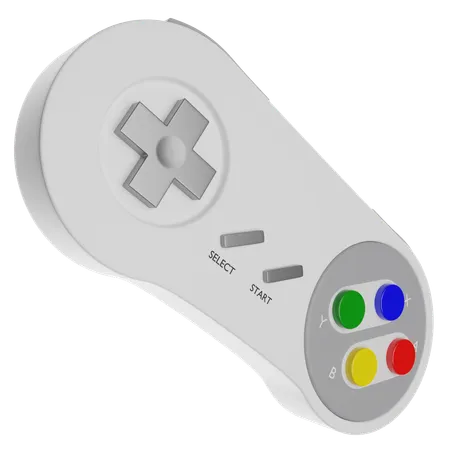 Joystick clássico  3D Icon