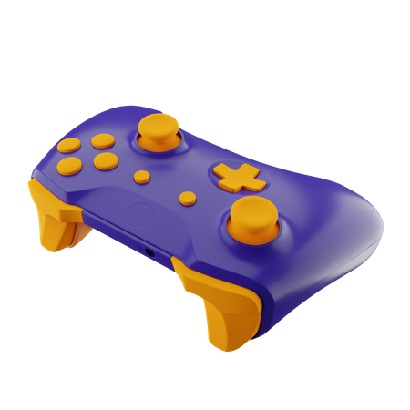 Controlador de jogo joystick  3D Icon