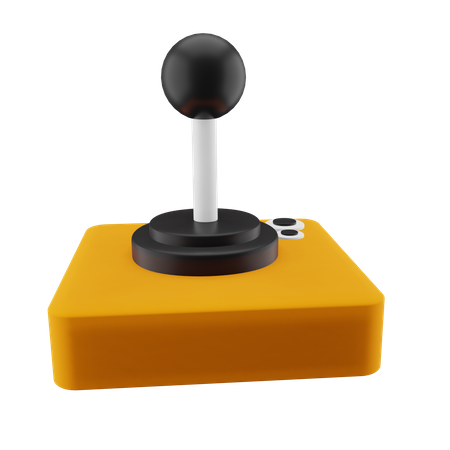 Controlador de jogo joystick  3D Icon
