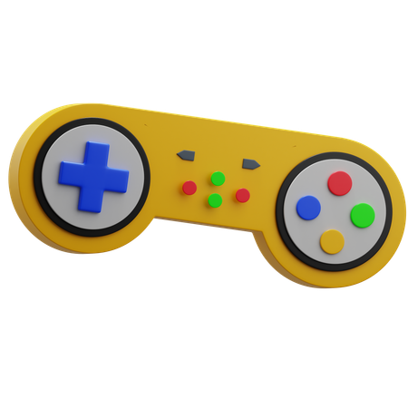 Manette jaune  3D Icon