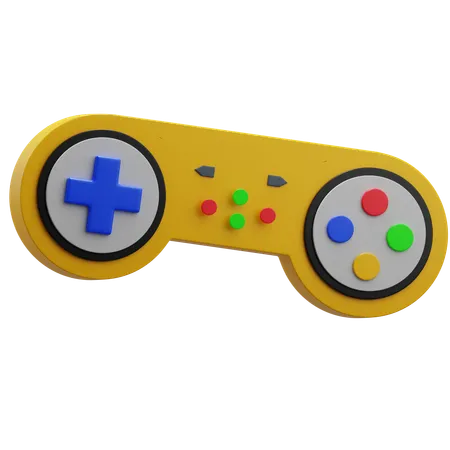 Manette jaune  3D Icon