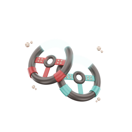 Joystick-Rad  3D Icon