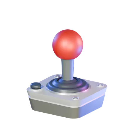 Joystick retro  3D Icon