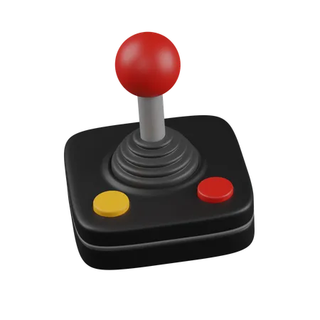 Joystick retro  3D Icon