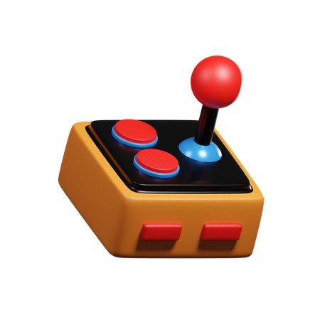 Joystick retro  3D Icon