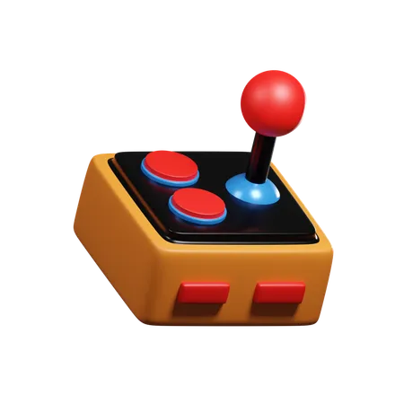 Joystick retro  3D Icon