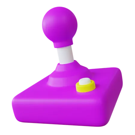 Joystick retro  3D Icon