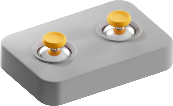 Joysticks  3D Icon