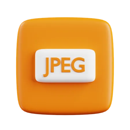 Jpeg  3D Icon