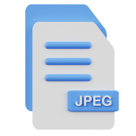 Jpeg File  3D Icon