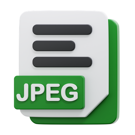 JPEG FILE  3D Icon