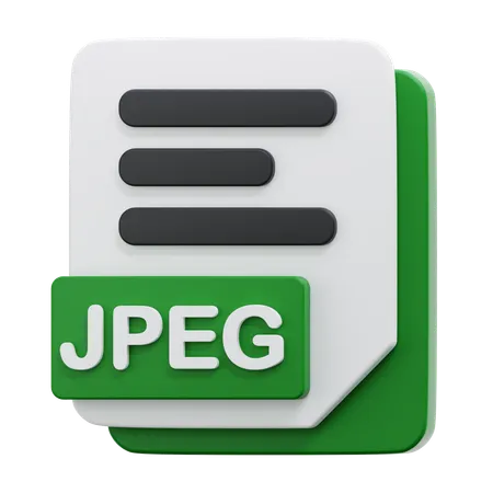 JPEG FILE  3D Icon