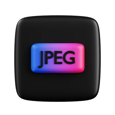 Jpeg Format  3D Icon