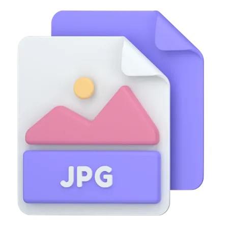 JPG  3D Icon