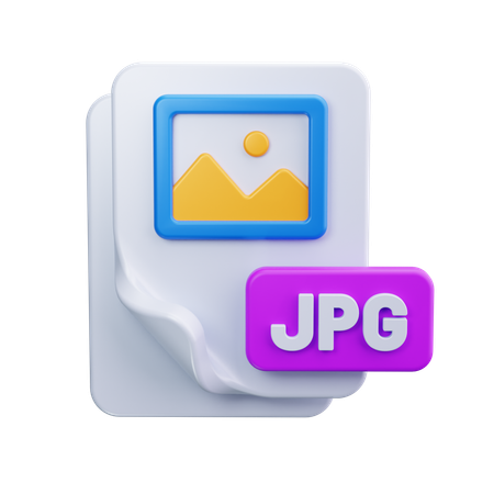 Jpg-Datei  3D Icon